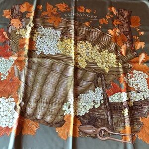 Vendanges Hermes scarf by Valerie Dawlat-Dumoulin